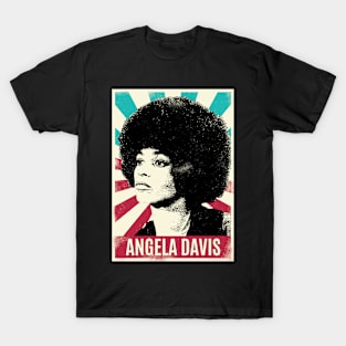 Vintage Retro Angela Davis T-Shirt